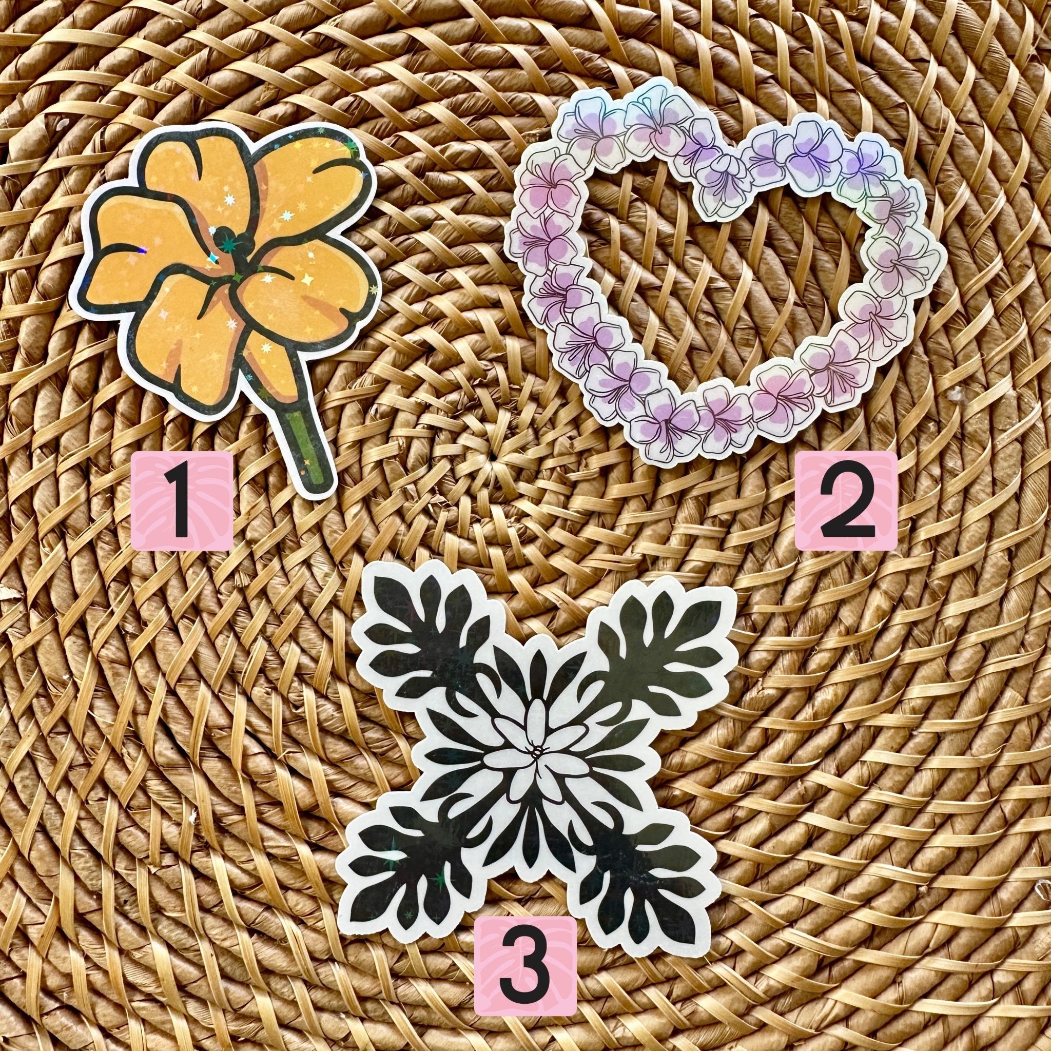 3" Stickers - Sweet Sweet Honey Hawaii