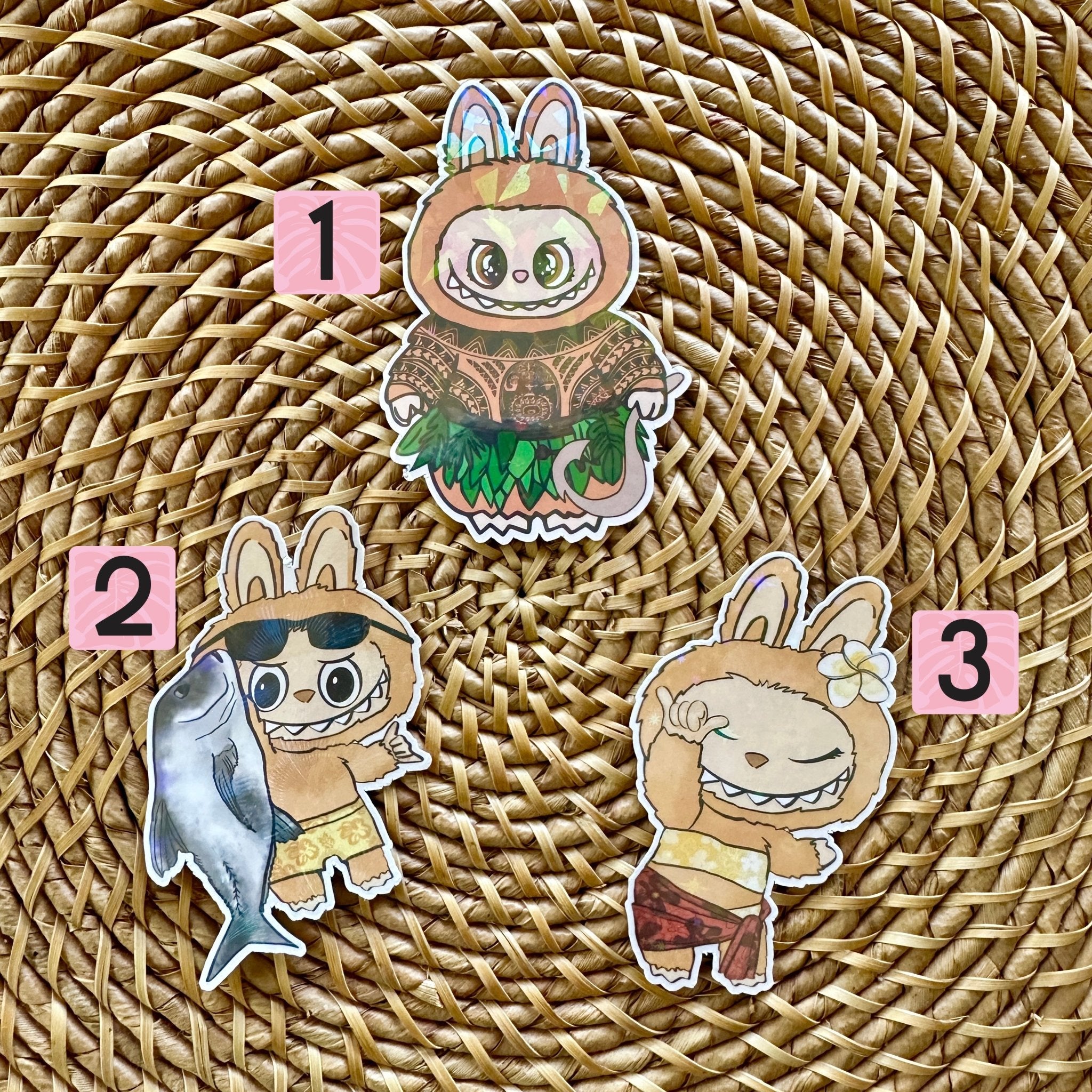 3" Stickers - Sweet Sweet Honey Hawaii