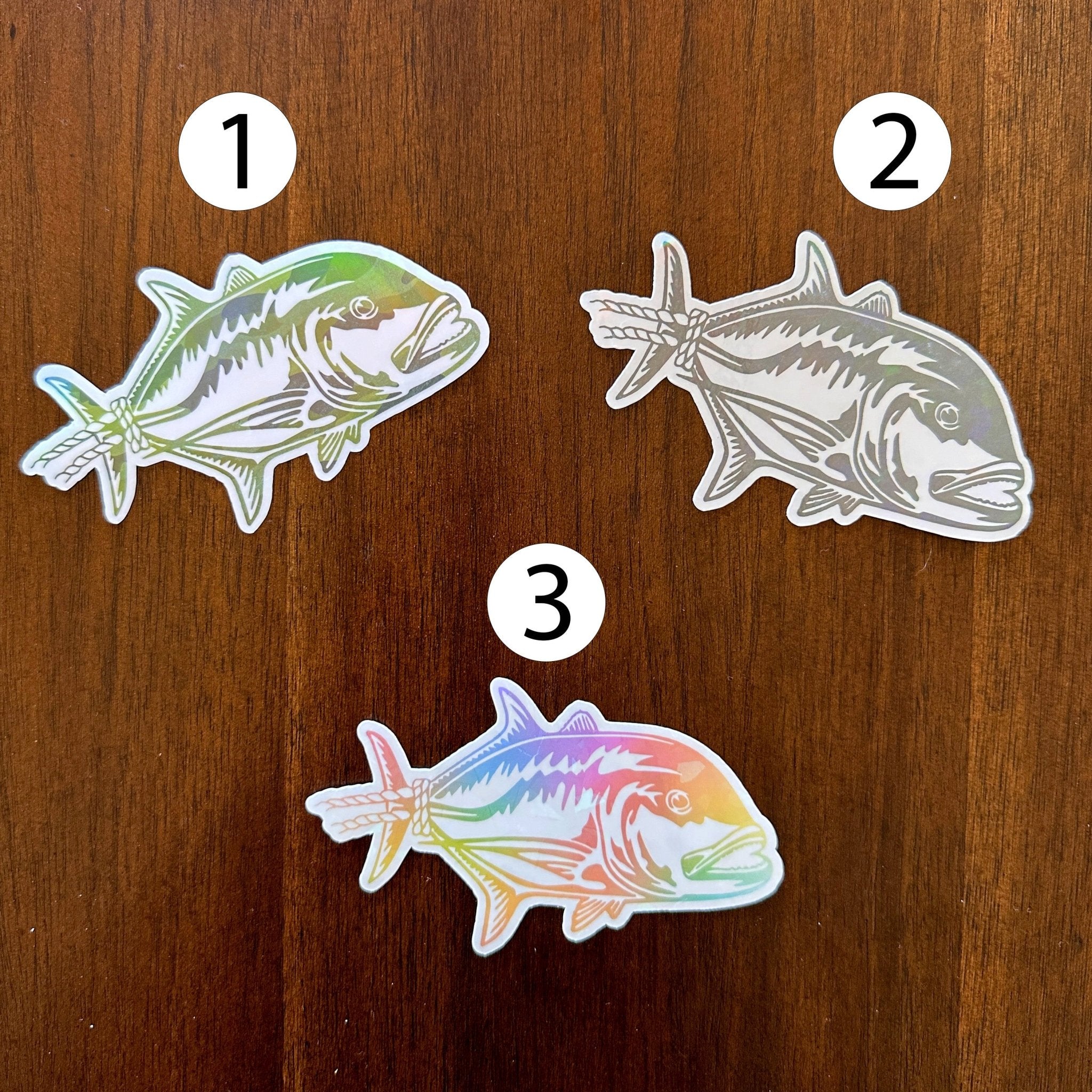 4" Ulua Stickers - Sweet Sweet Honey Hawaii