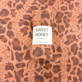 Orchid Cheetah Swaddle Blanket