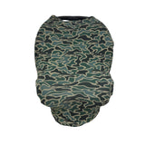 Mahi Mahi Green Camo Car Seat Cover