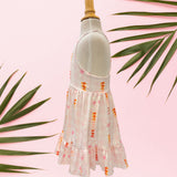 Pink Plumeria Palaka Brooklyn Dress