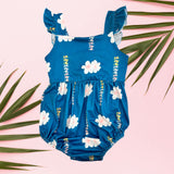 Melia Blue Emma onesie