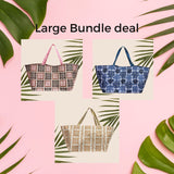 Bundle (3) Large Multi purpose Bag