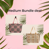 Bundle (2) Medium Multi purpose Bag