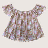Hibiscus Safari Baby Doll Top