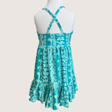Teal Lei Brooklyn Dress