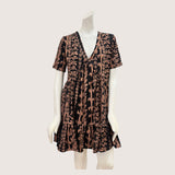 Black/Brown Lei Sammy Dress