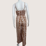 Women's Brown Lei Tiffany Jumpsuit