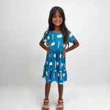 Melia Blue Tee Dress
