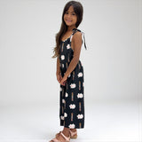 Melia Black Tie Jumpsuit