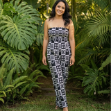 Ho'opili Black Taylor Jumpsuit