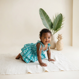 Teal Lei Melody Romper