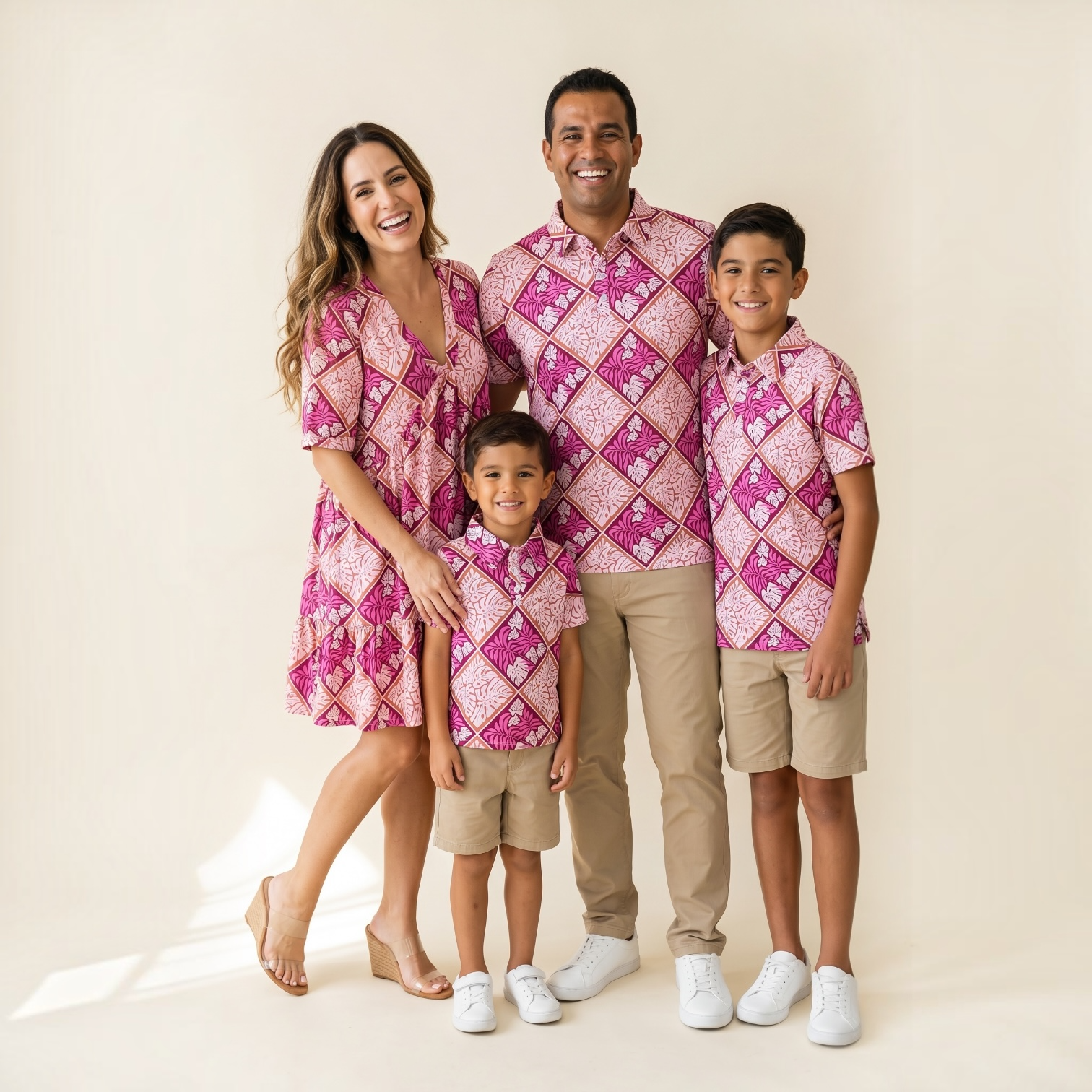 Island Blush Men's collared Shirt