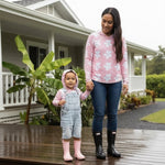 Adult Cheetah Hibiscus Dri Fit Hooded Long Sleeve Tee - Sweet Sweet Honey Hawaii