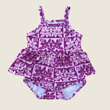 Berry Heirloom Thin strap Onesie - Sweet Sweet Honey Hawaii