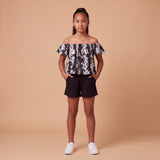 Black Mauna Lani Baby Doll Top - Sweet Sweet Honey Hawaii