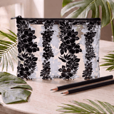 Black Mauna Lani Pencil Pouch - Sweet Sweet Honey Hawaii