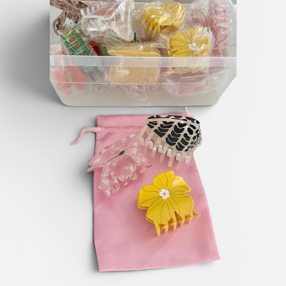 Blind Bag: Clear Bag w/ Hair Clips - Sweet Sweet Honey Hawaii