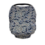 Blue Camo Shaka Car Seat Cover - Sweet Sweet Honey Hawaii