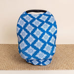 Blue Heritage Quilt Car Seat Cover - Sweet Sweet Honey Hawaii