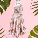 Blush | Heirloom Shoulder Tie Dress - Sweet Sweet Honey Hawaii