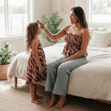 Brick Puakenikeni Lei stella Dress - Sweet Sweet Honey Hawaii