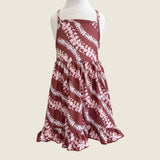 Brick Puakenikeni Lei stella Dress - Sweet Sweet Honey Hawaii