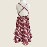 Brick Puakenikeni Lei stella Dress - Sweet Sweet Honey Hawaii