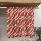 Brick Puakenikeni Lei Swaddle Blanket - Sweet Sweet Honey Hawaii