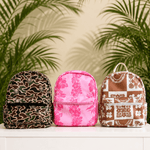 Brown Ho'opili Mini Backpack - Sweet Sweet Honey Hawaii