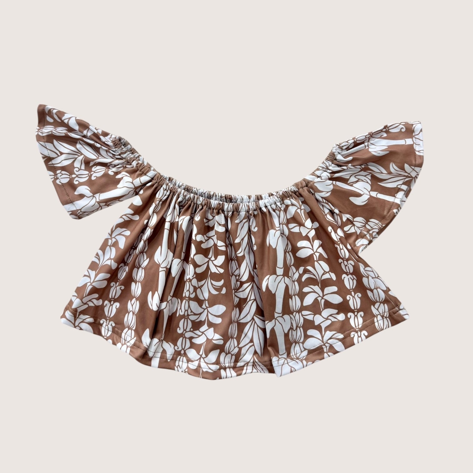 Brown lei Baby Doll Top - Sweet Sweet Honey Hawaii