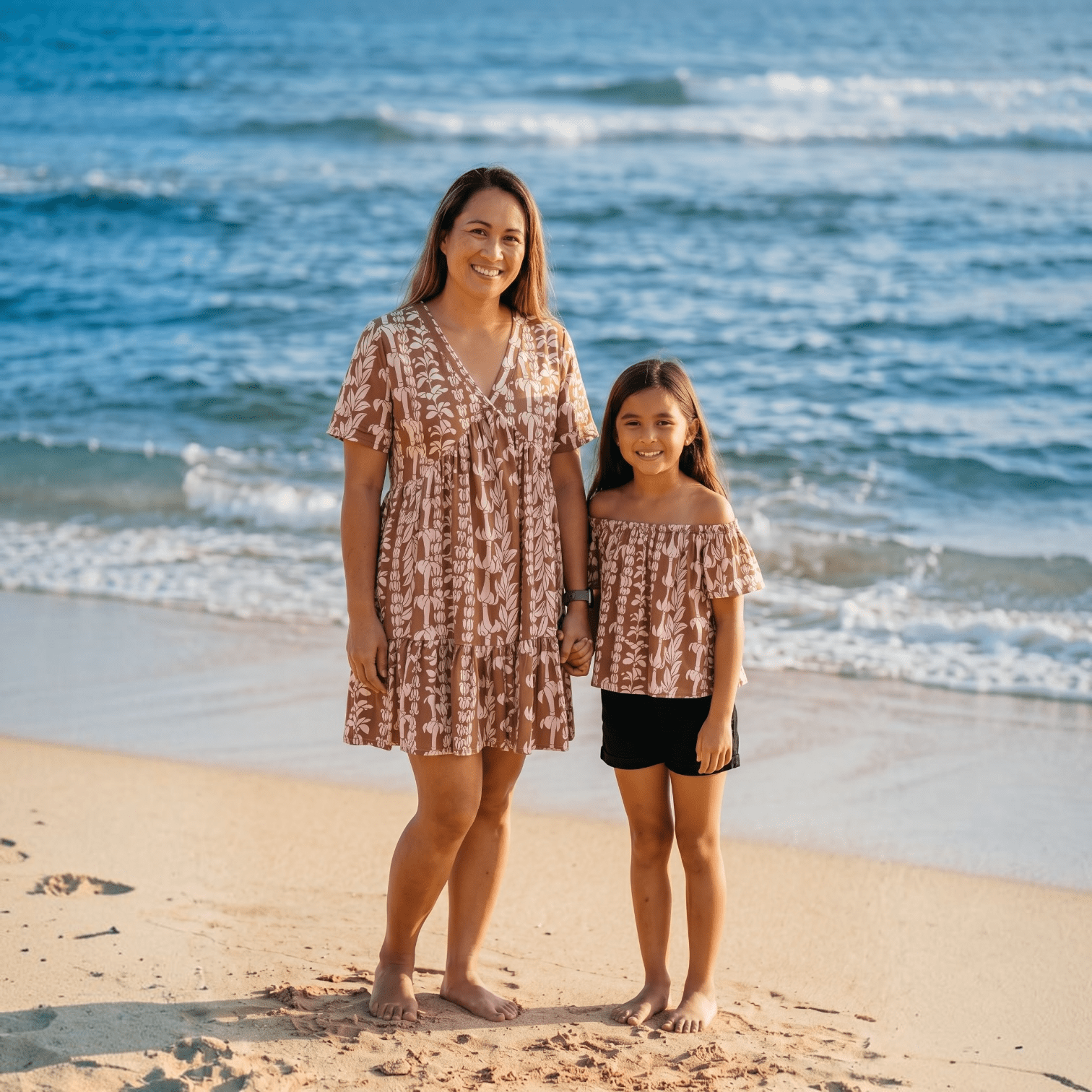 Brown Lei Sammy Dress - Sweet Sweet Honey Hawaii