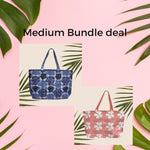 Bundle (2) Medium Multi purpose Bag - Sweet Sweet Honey Hawaii