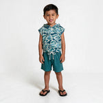 Camo Mahi Mahi Hooded tank set - Sweet Sweet Honey Hawaii