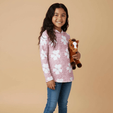 Cheetah Hibiscus Dri Fit hooded Long sleeve - Sweet Sweet Honey Hawaii