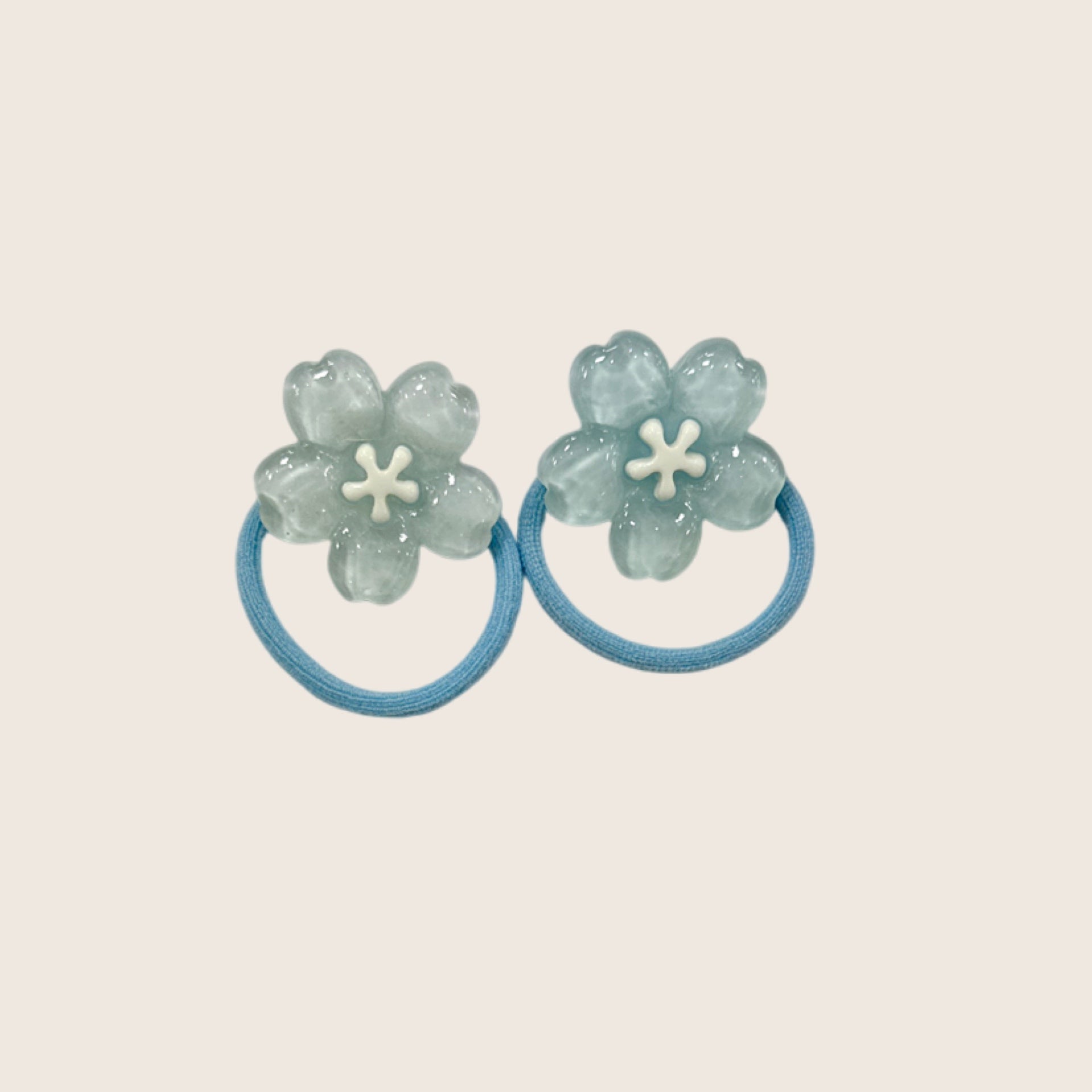 Cherry Blossom Mini Hair Tie Set - Sweet Sweet Honey Hawaii