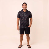 Black Westside Men's collared Shirt