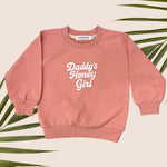 Daddy’s Honey girl Pink Pull Over Sweater - Sweet Sweet Honey Hawaii