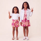 Girl's Island Blush Shorts - Sweet Sweet Honey Hawaii