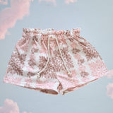 Girl's Pink Sands Heirloom Shorts - Sweet Sweet Honey Hawaii