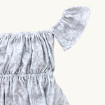 Grey Quilt Off the shoulder Onesie - Sweet Sweet Honey Hawaii