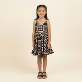 Ho'opili Black Shoulder Tie Dress - Sweet Sweet Honey Hawaii