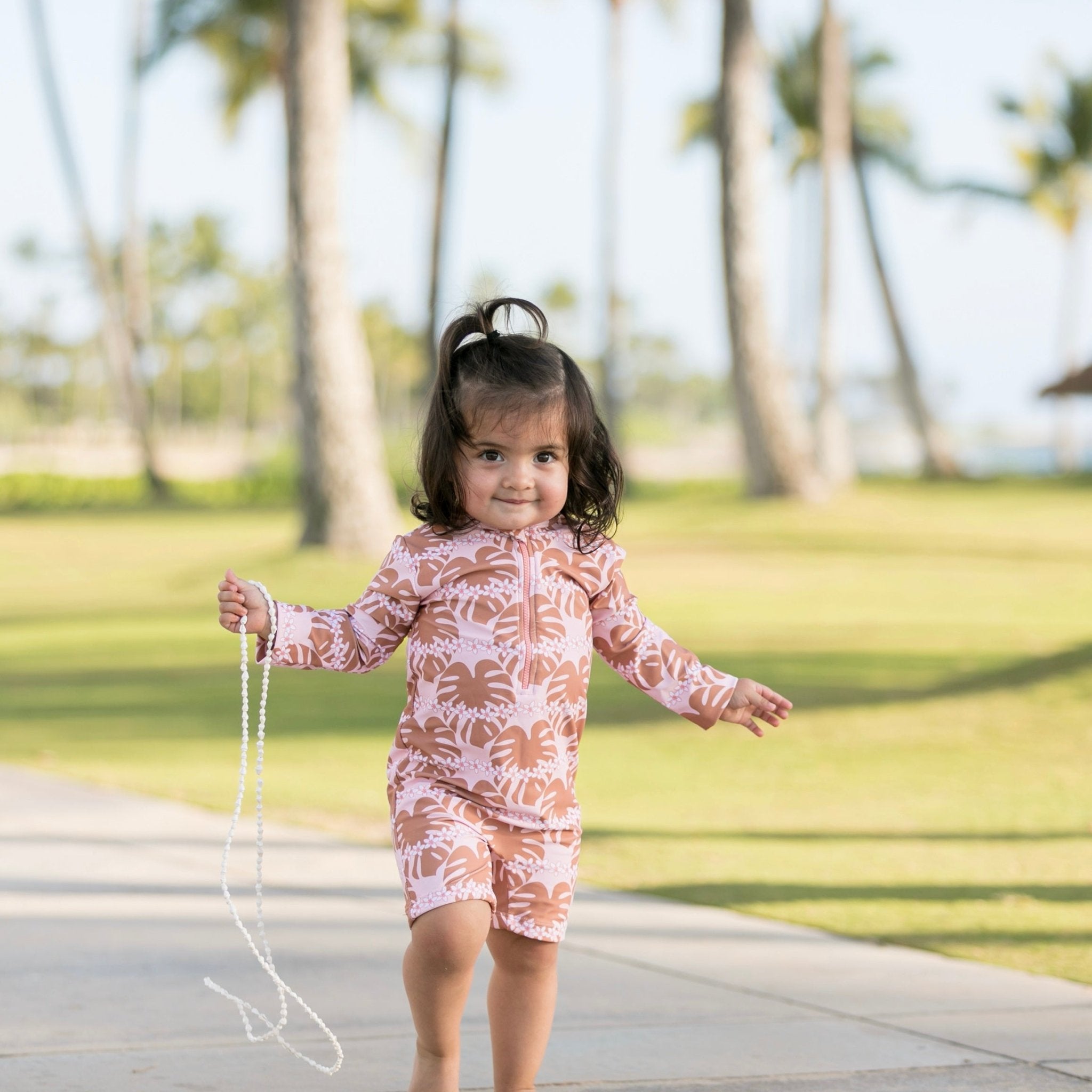 Kanani rash guard Suit - Sweet Sweet Honey Hawaii