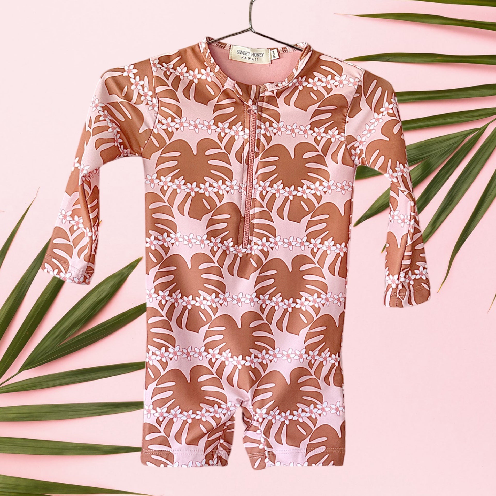 Kanani rash guard Suit - Sweet Sweet Honey Hawaii