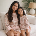 Kid's Pink Sands Heirloom Crewneck Sweater - Sweet Sweet Honey Hawaii