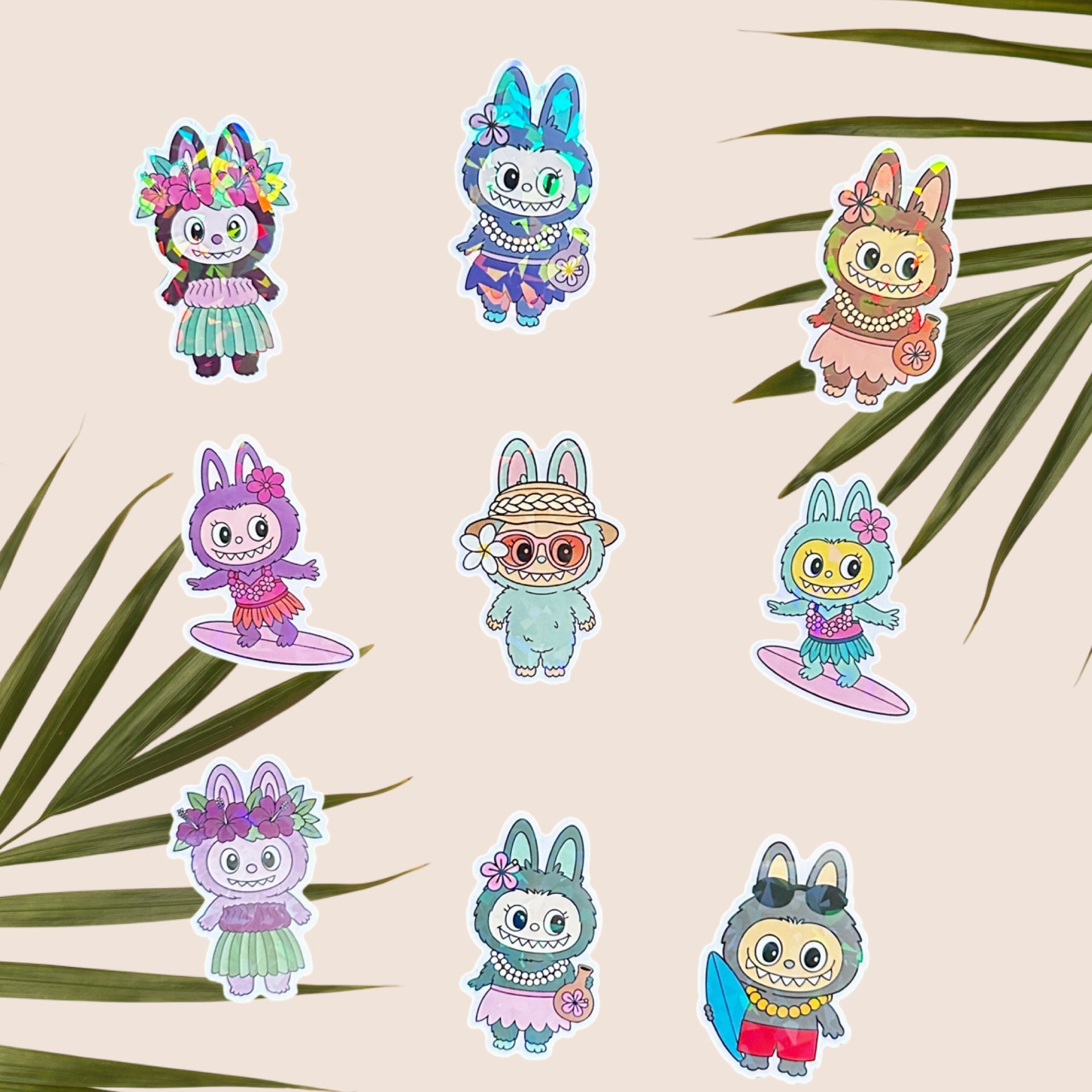 Labubu Sticker (Online) - Sweet Sweet Honey Hawaii