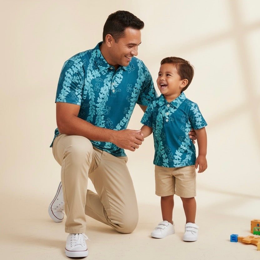 Lanikai collared shirt - Sweet Sweet Honey Hawaii