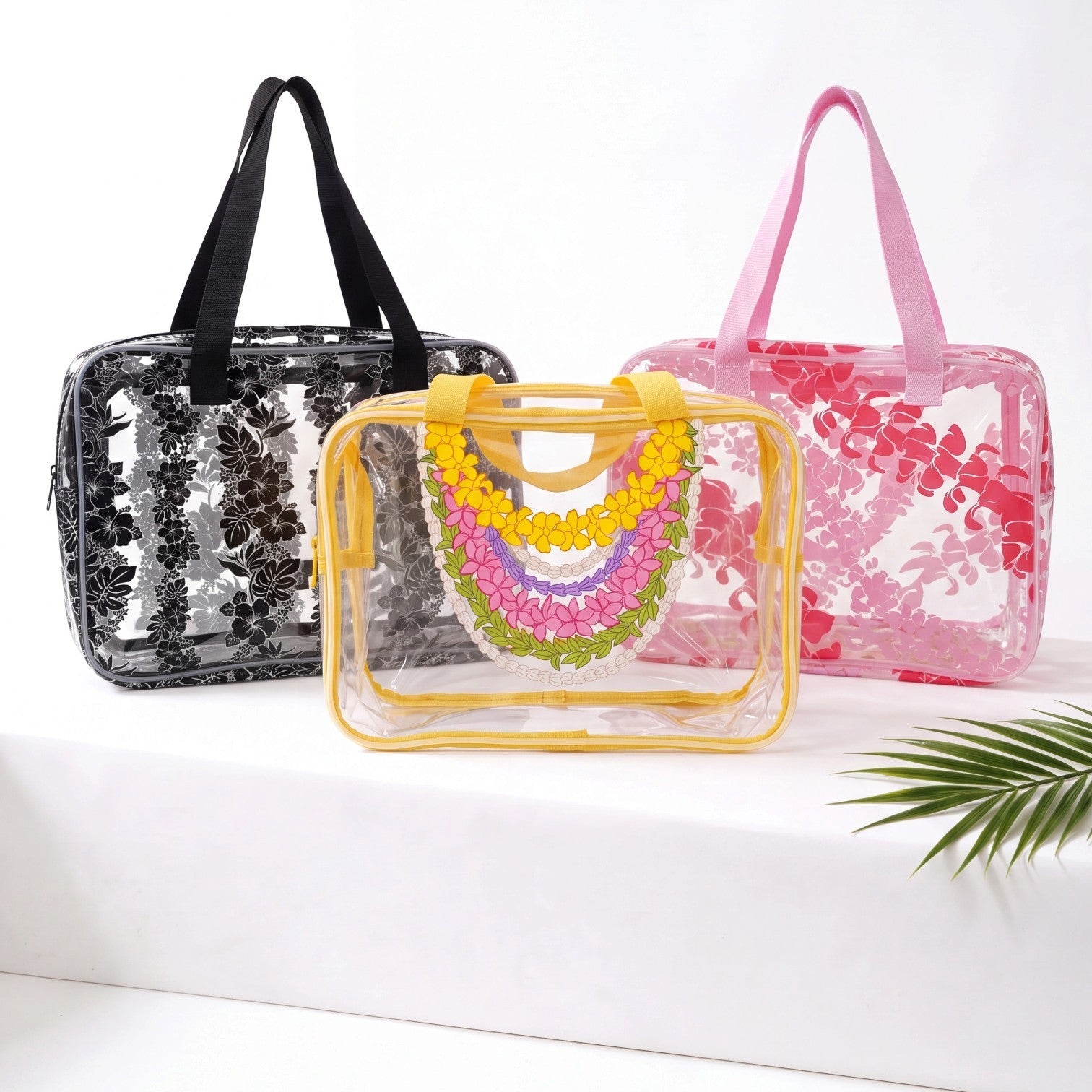 Large Clear Bag - Sweet Sweet Honey Hawaii