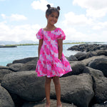Lei Hiwa Pink Gracie Dress - Sweet Sweet Honey Hawaii